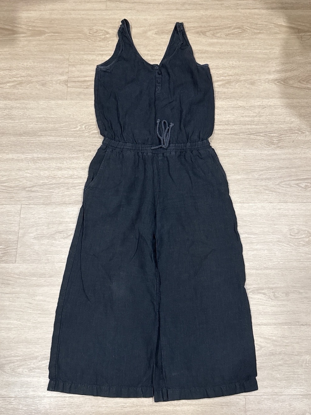 cloth & stone Black Sleeveless Jumpsuit